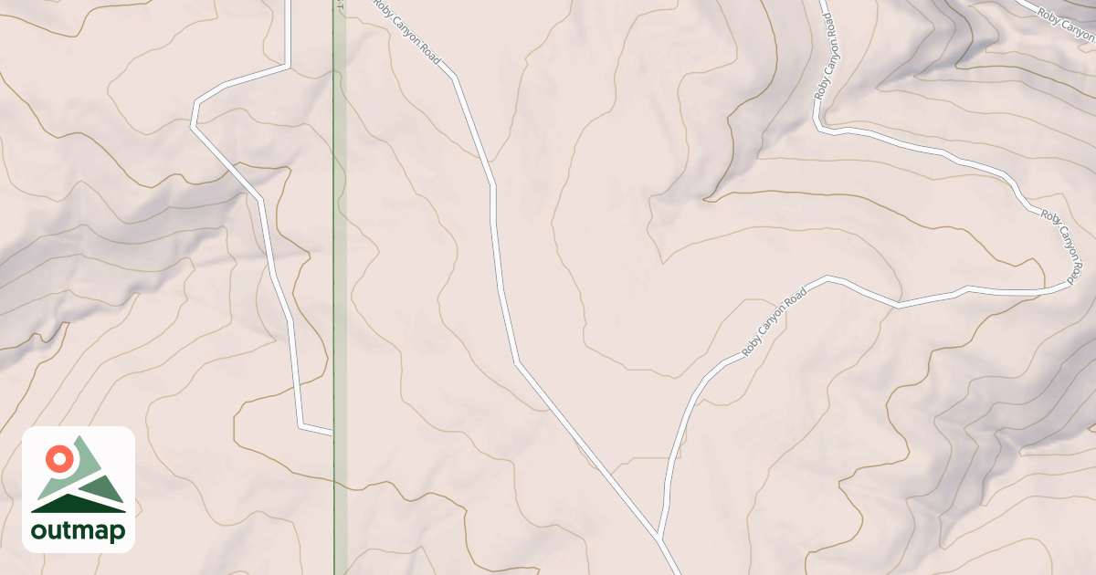 Map of FANNY PEAK BR 1E
