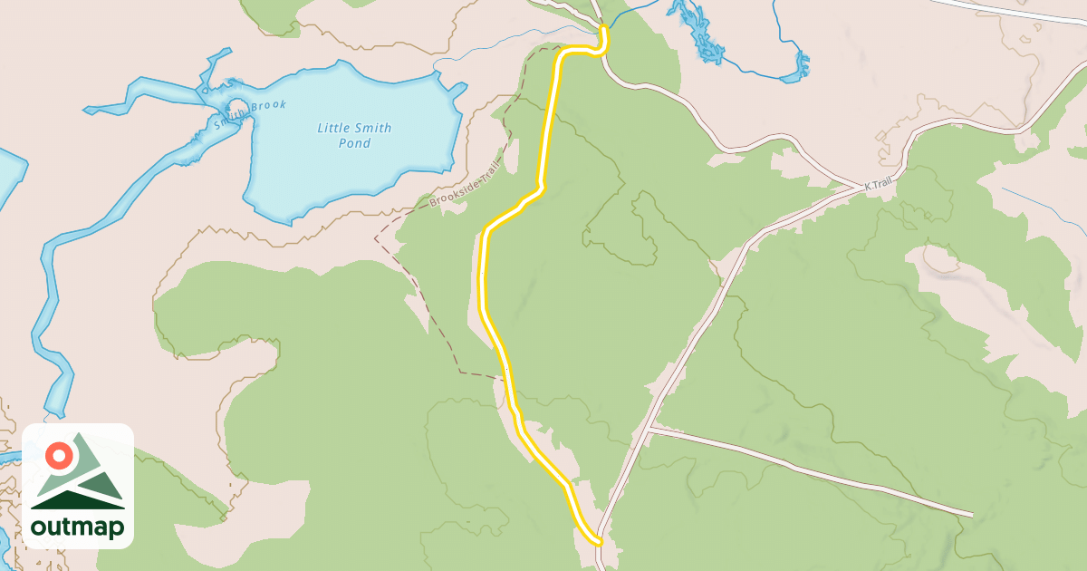 Map of K Trail