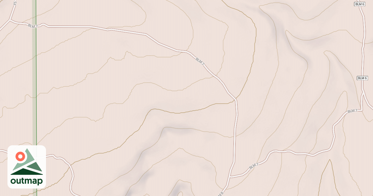 Map of BLM National GTLF Public Motorized Roads f900344e-3ec2-4cb1-8147-18b311900853