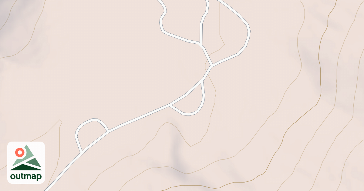 Map of BEAR CULCH CG SPUR A