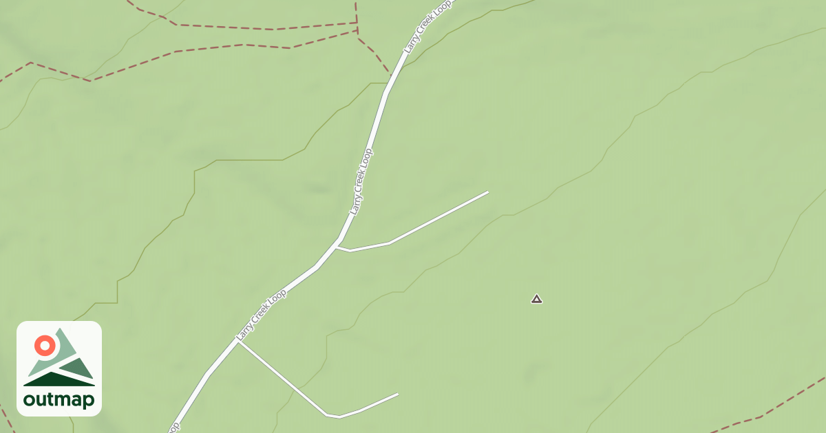 Map of (FDR) LARRY CREEK GROUP CAMP