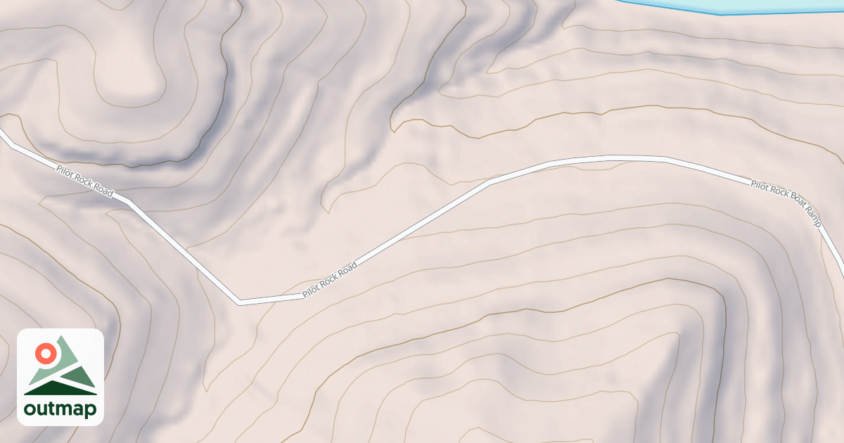 Map of PILOT ROCK BOAT LAUNCH RD