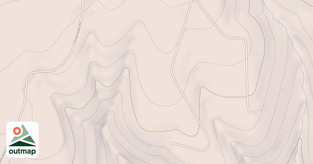 Map of USFS Motor Vehicle Use Map Roads {8DC3FD9F-3C3A-4E54-B664-0A6C89AAC56C}