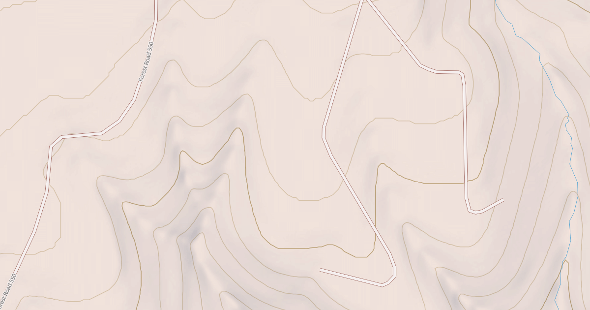 Map preview of USFS Motor Vehicle Use Map Roads {8DC3FD9F-3C3A-4E54-B664-0A6C89AAC56C}