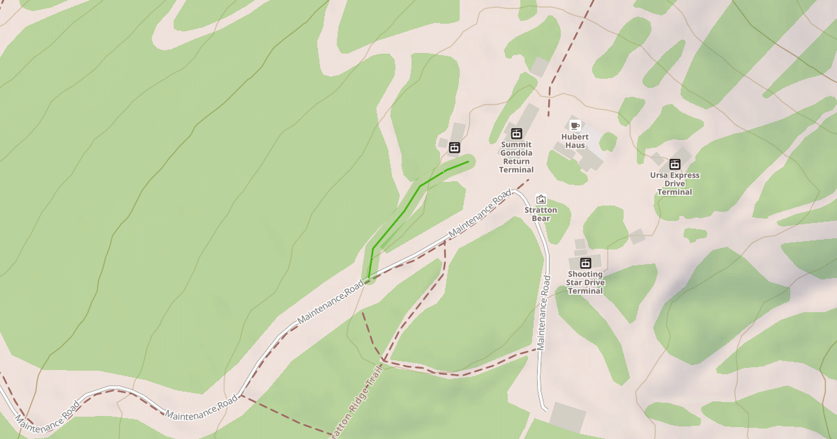 Map preview of Mike's Cut Through