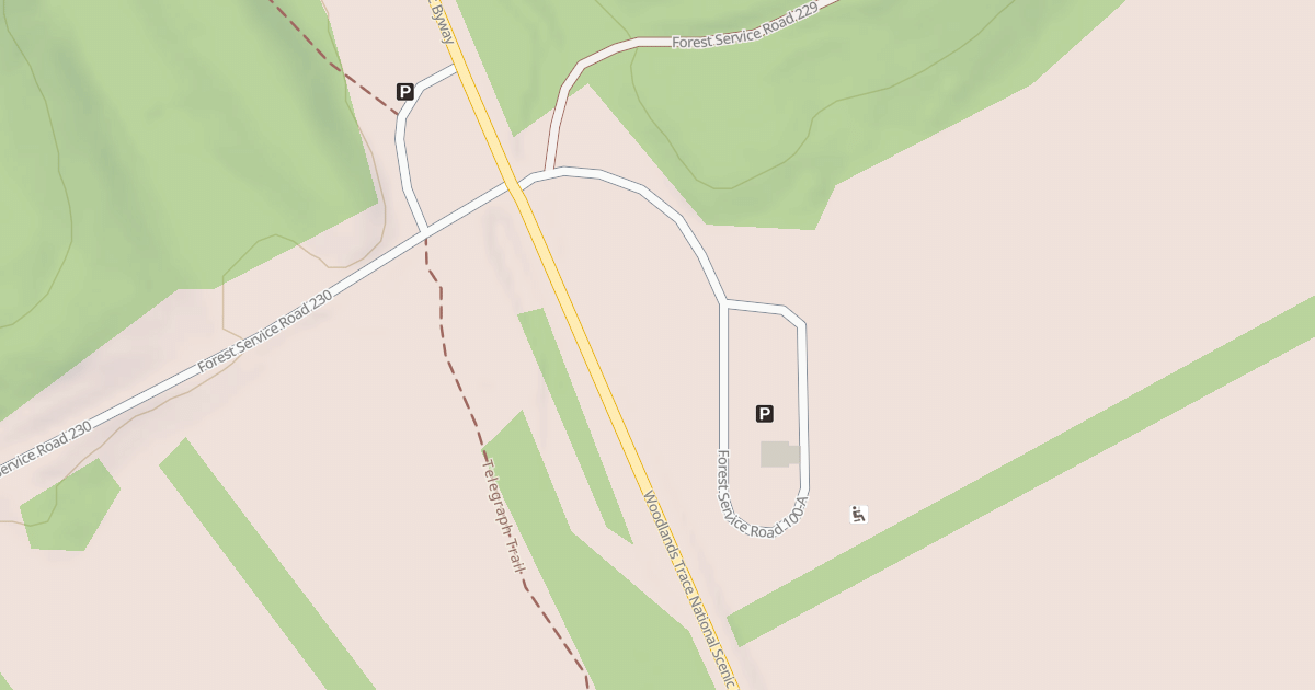 Map preview of S. WELCOME STATION ACCESS
