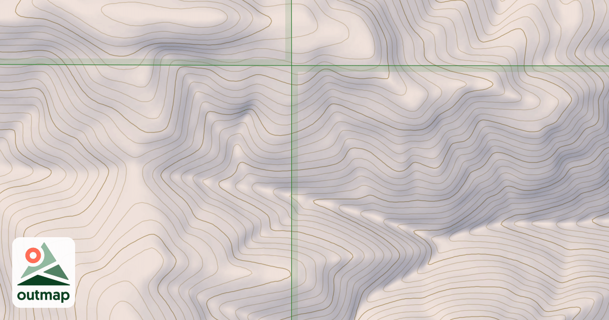 Map of Chute Creek Ohv