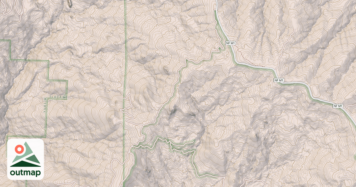 Map of BARNES RANCH