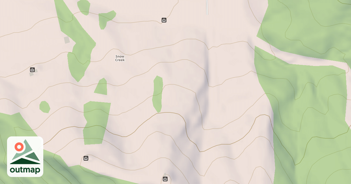 Map of Rattlesnake Terrain Park