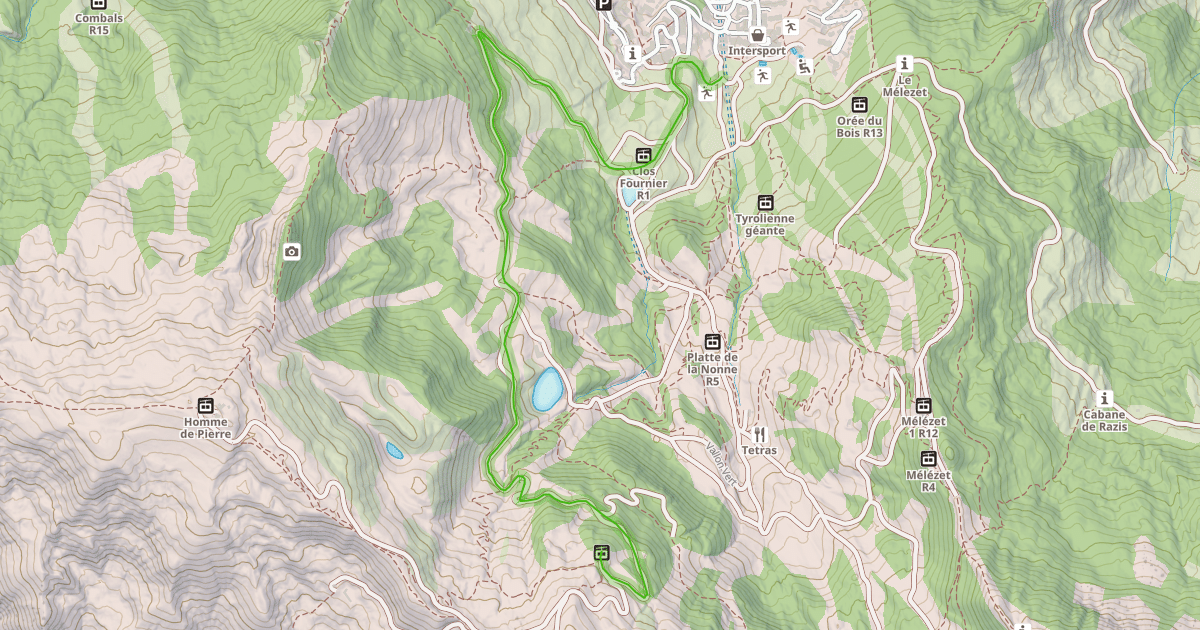 Map preview of Les Chardons