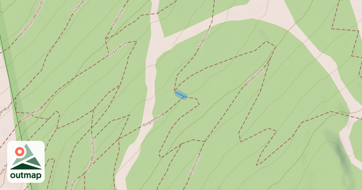 Map of Sugar Run