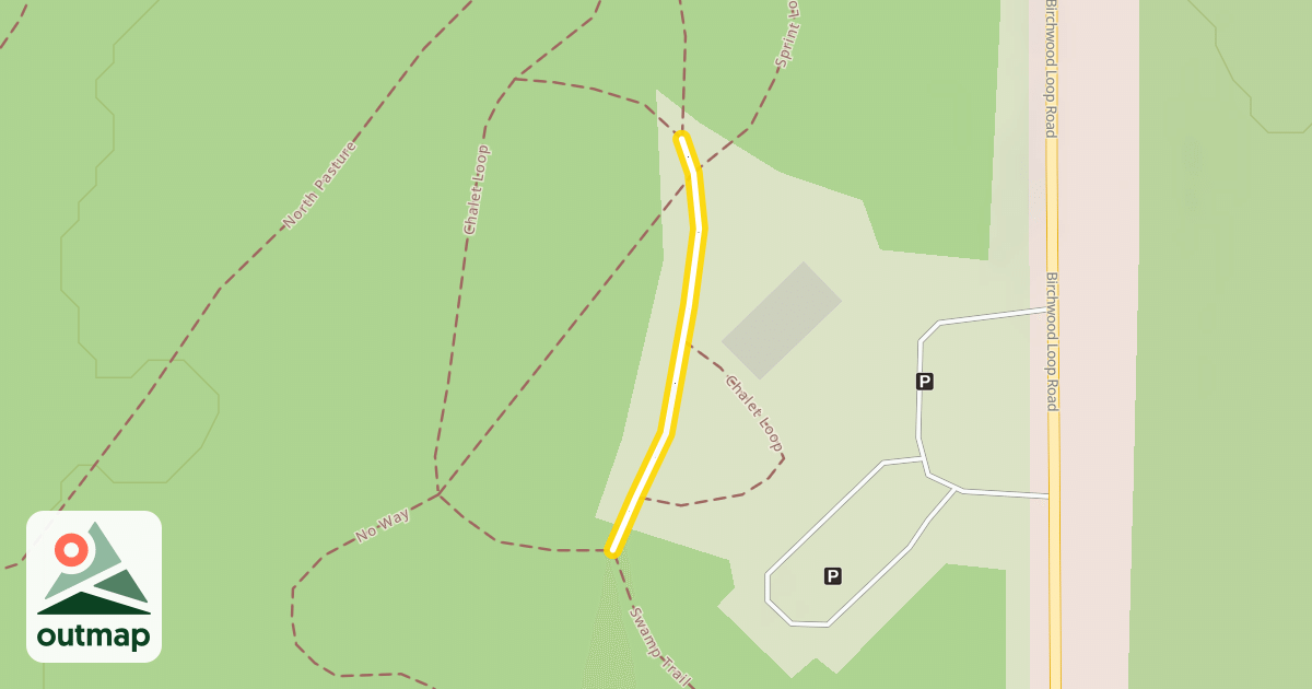 Map of Chalet Loop