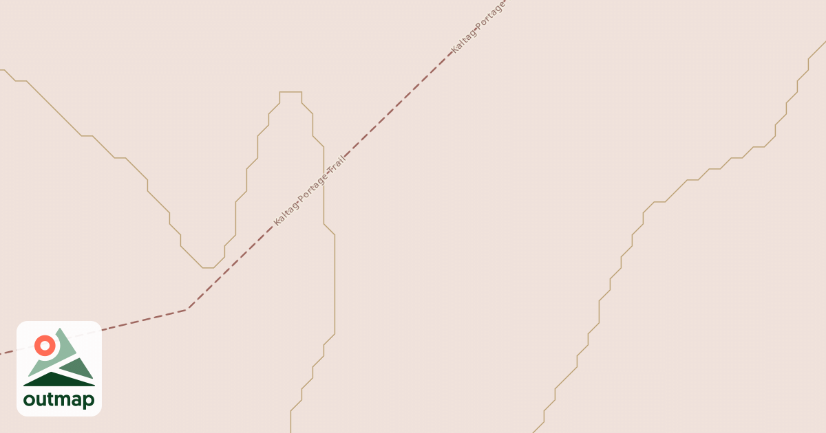Map of Iditarod National Historic Trail