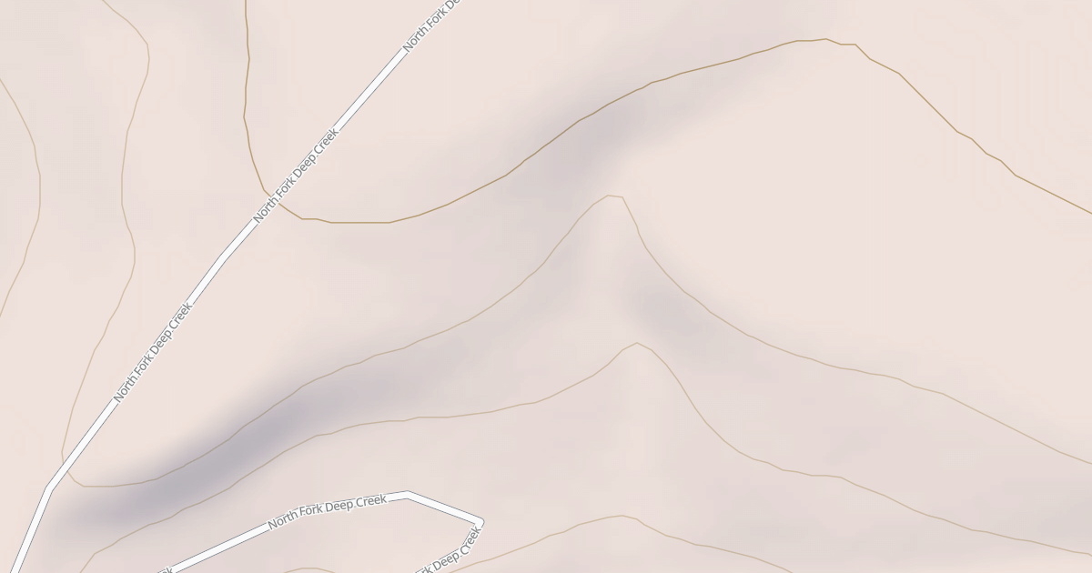 Map preview of NORTH FORK DEEP CREEK