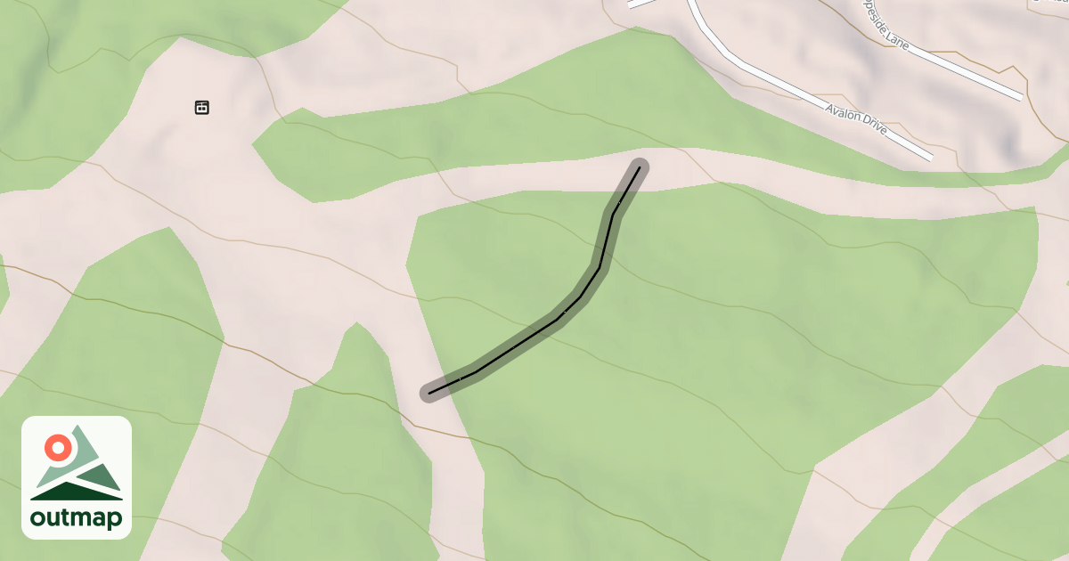Map of Crawford's Cutoff