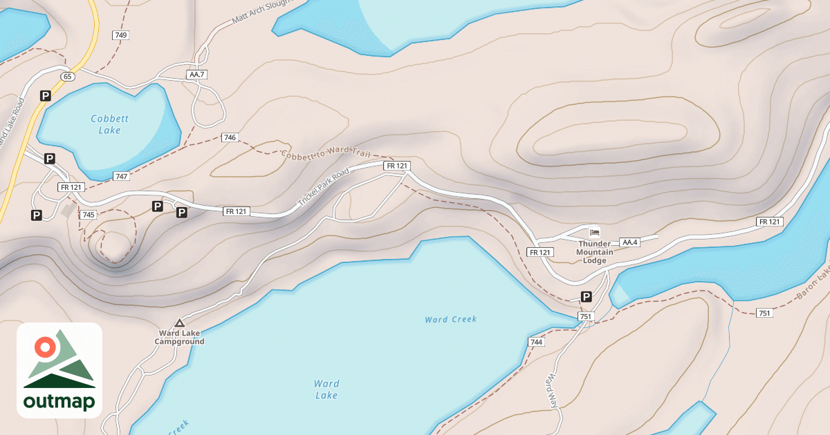 Map of TRICKEL PARK