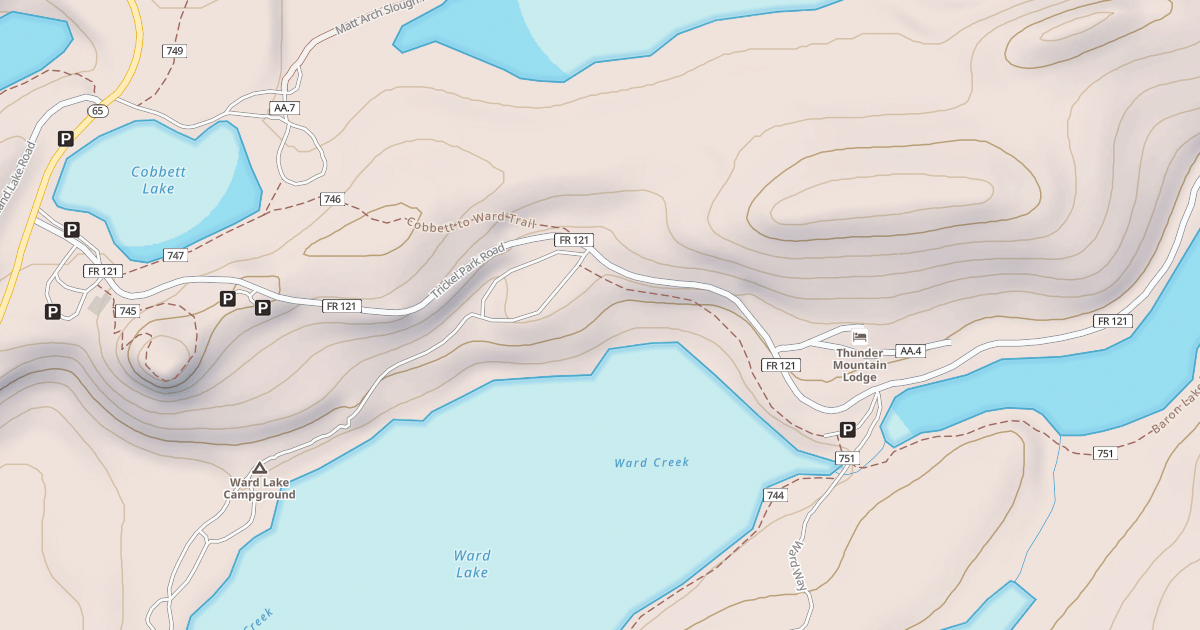 Map preview of TRICKEL PARK