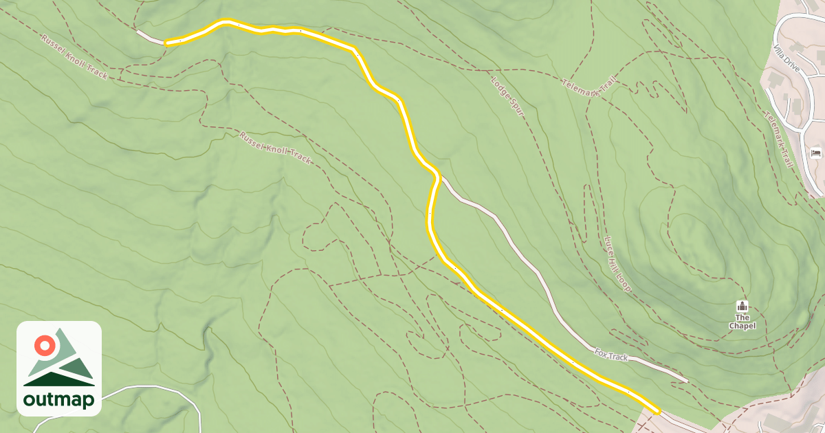 Map of Sugar Road
