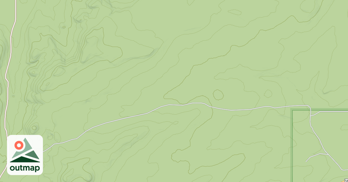 Map of CORONA COUGAR MT.