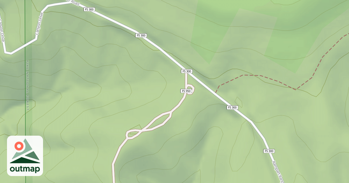 Map of 950