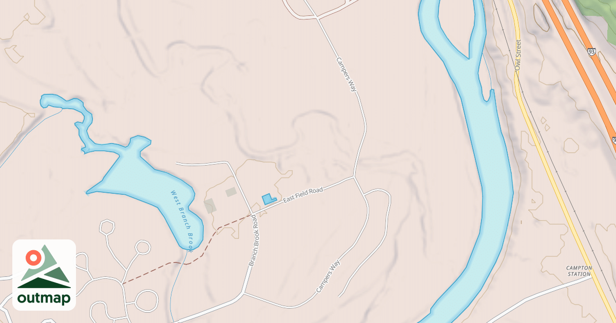 Map of Campers Way