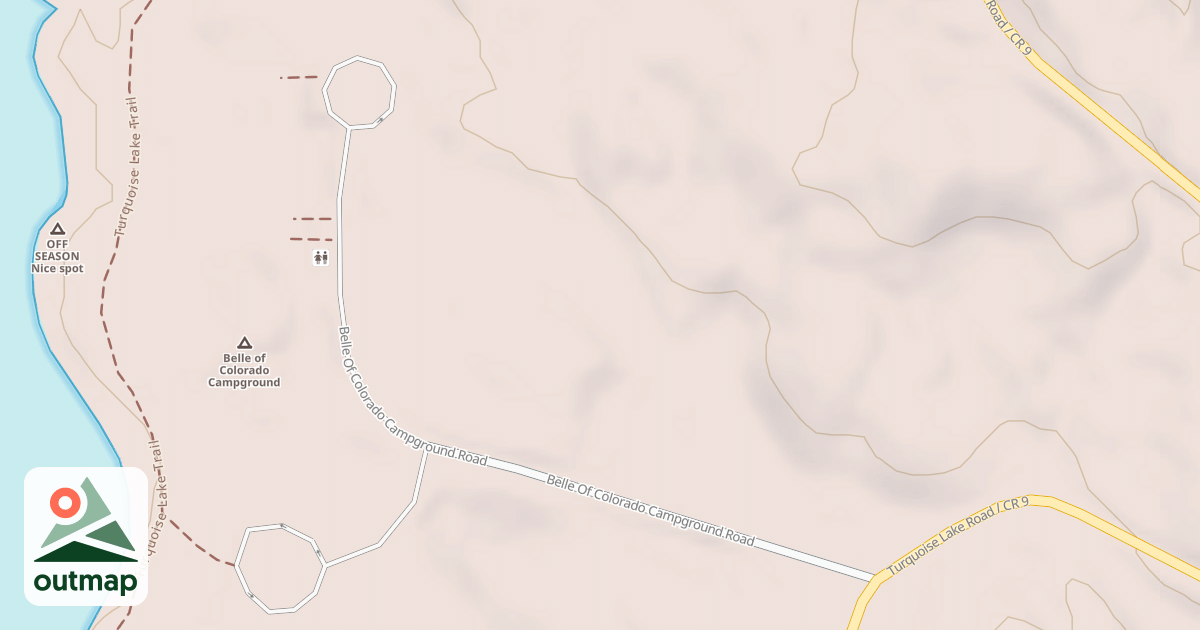Map of BELLE OF COLO CG