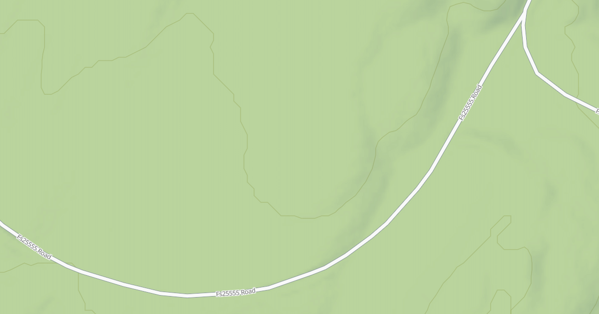 Map preview of FR 2555A - RESERVOIR LAKE SPUR