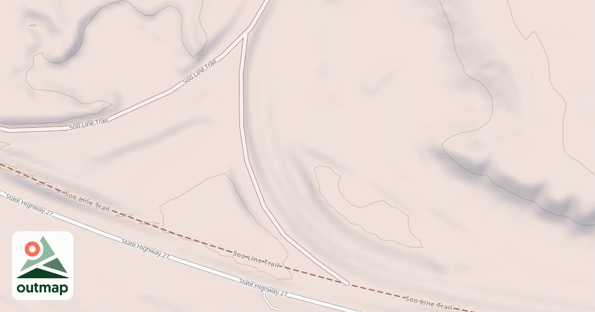 Map of Soo Pits Trails