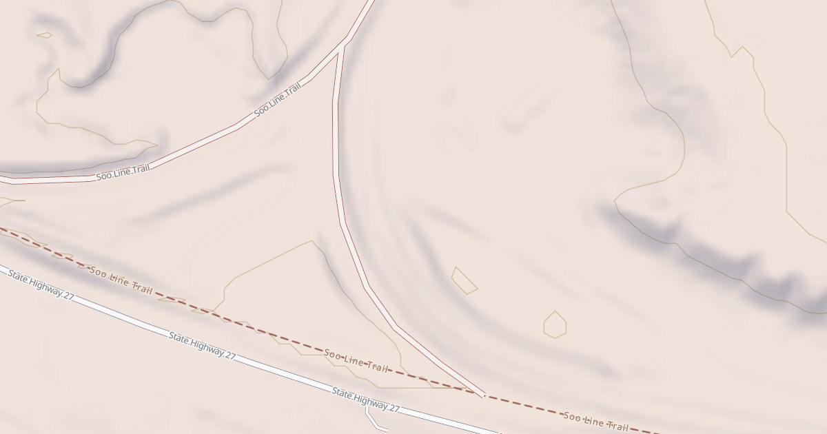 Map preview of Soo Pits Trails