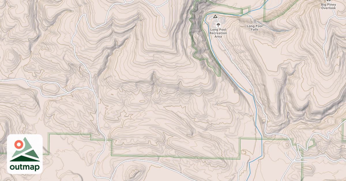Map of DRY CREEK