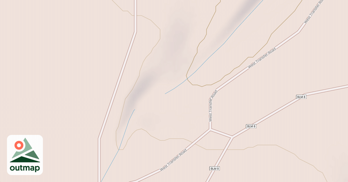 Map of BLM National GTLF Public Motorized Roads a08524b5-70a5-45de-b503-7166b8183293
