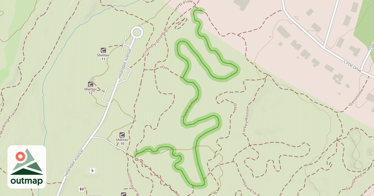 Map of Take It Easy in Harrisonburg