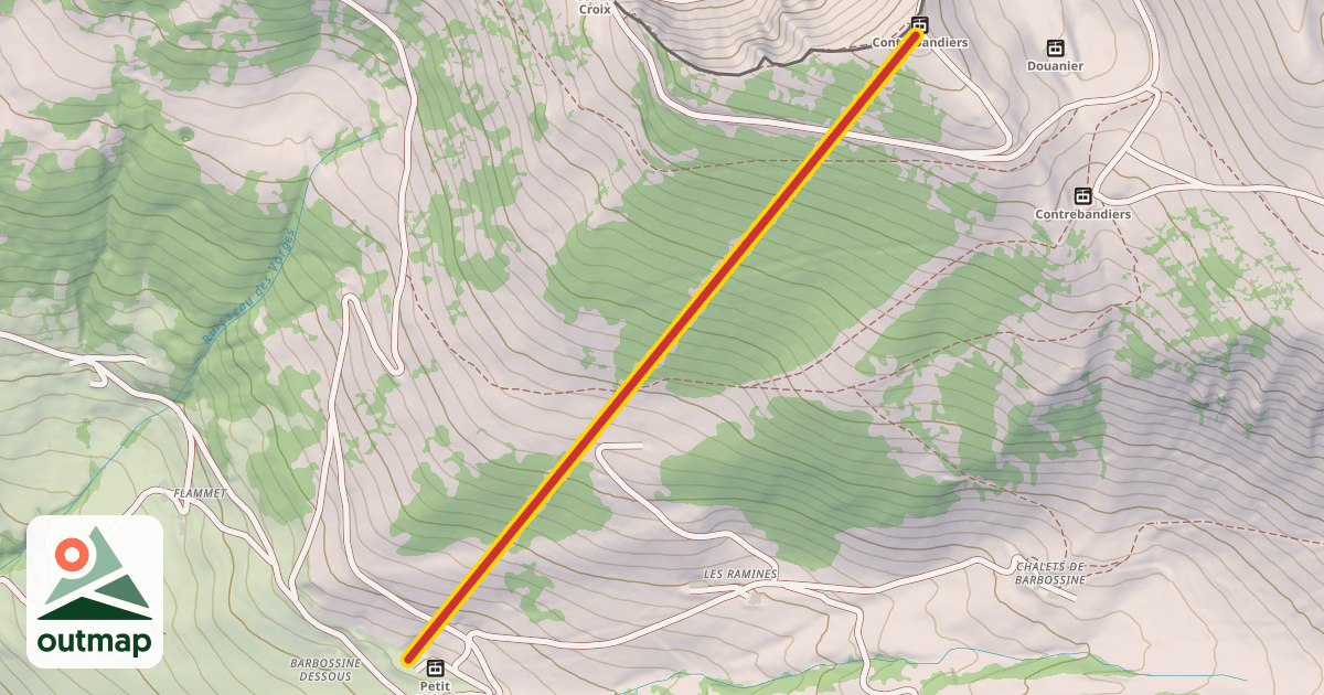 Map of Barbossine