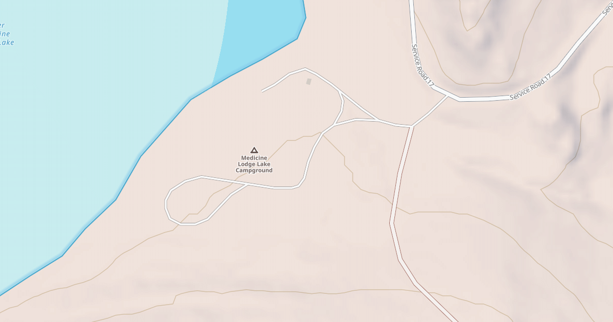 Map preview of MEDICINE LODGE C.G.