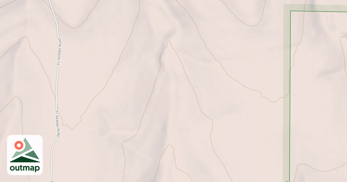 Map of USFS National Forest System Roads {A4953A21-5ADB-4B51-BB44-54B5A2F837F1}