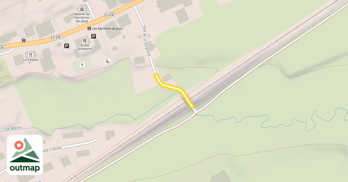 Map of Rue de la Seigneta