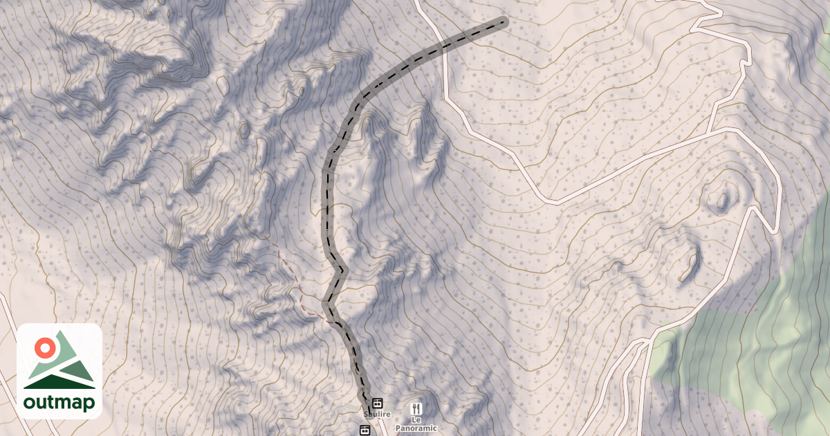 Map of Grand Couloir