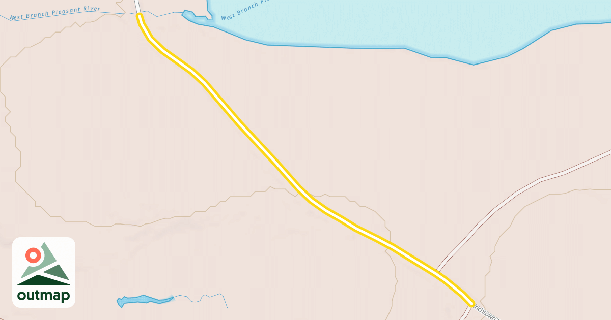 Map of Frenchtown Road