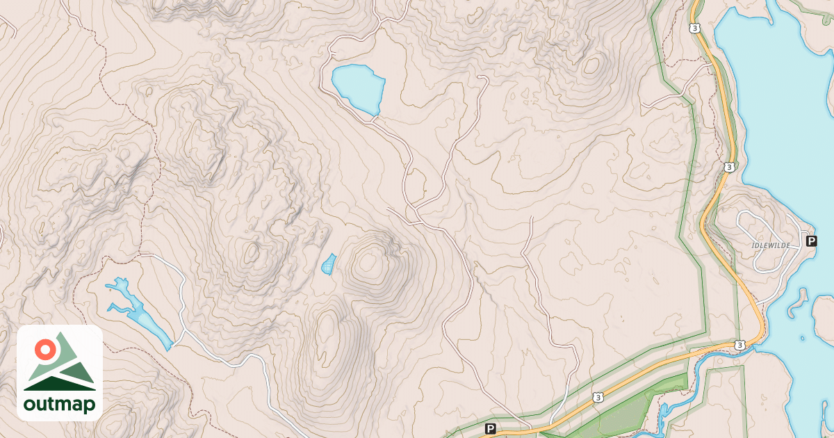 Map of Big Brook Rd