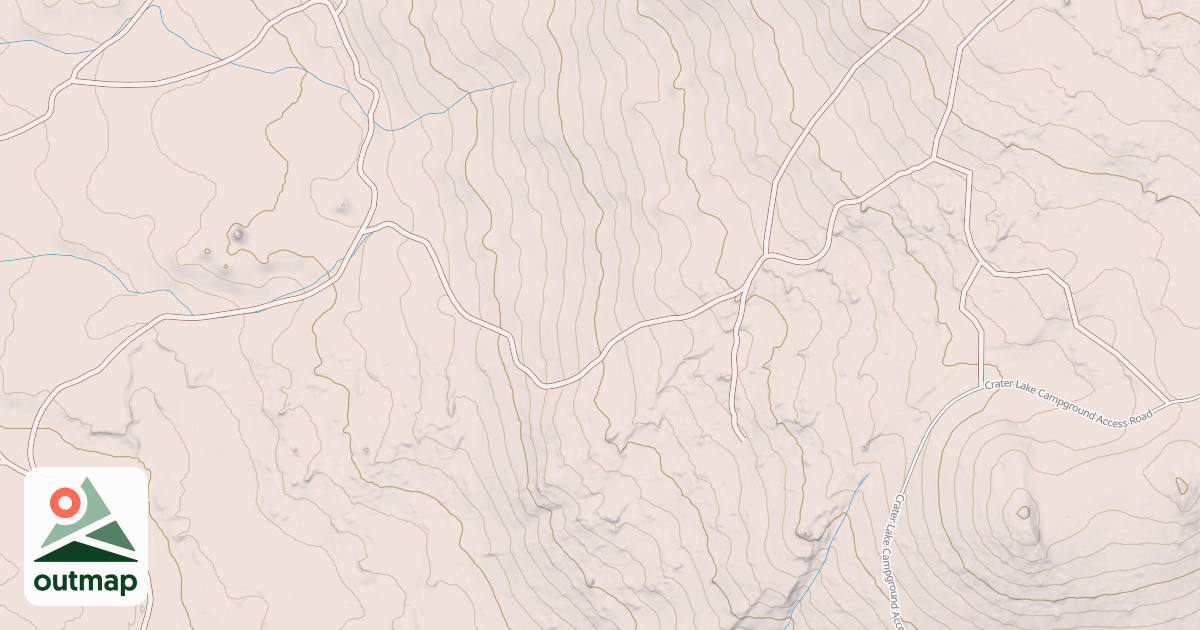 Map of EAST LODGEPOLE