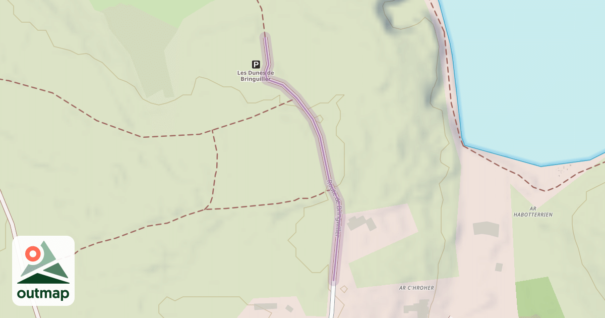 Map of Route de Bringwiller