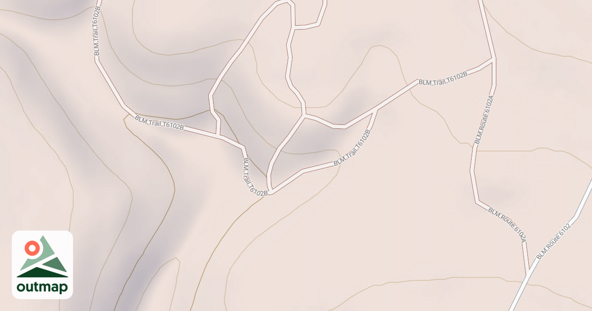 Map of Blm 6102b