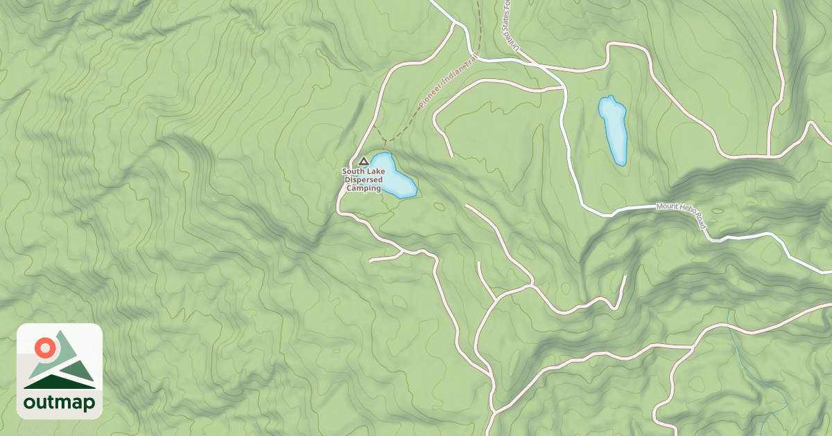 Map of SOUTH LAKE