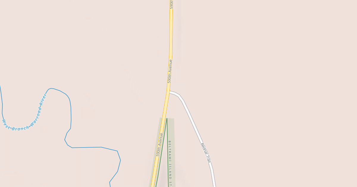 Map preview of Bemis Hill Trails
