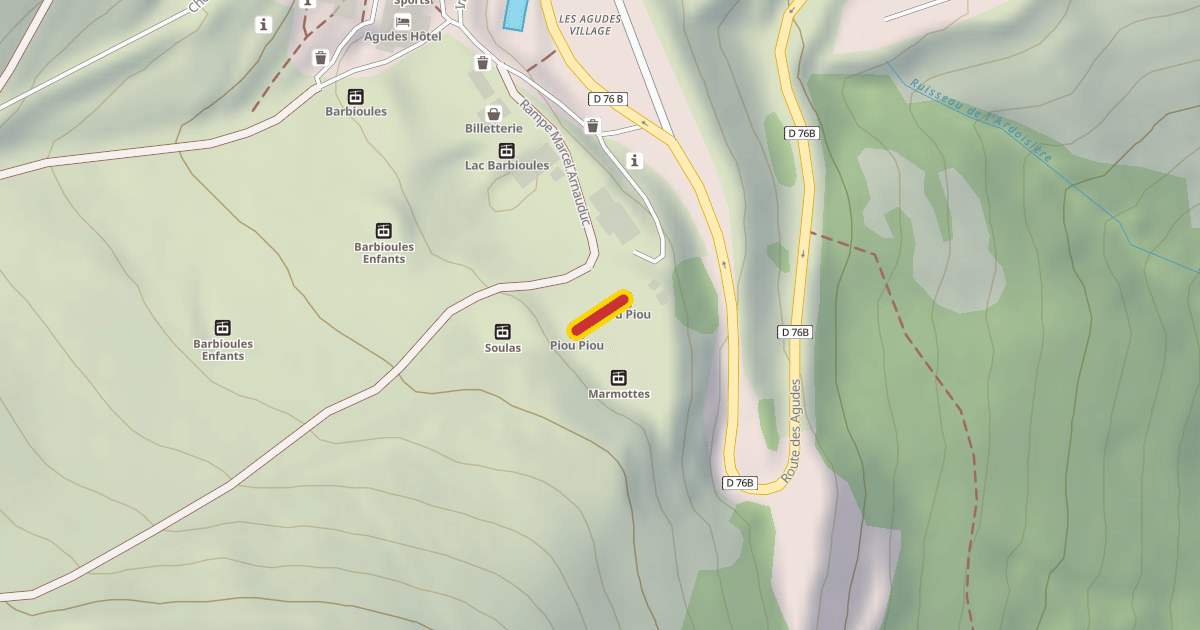 Map preview of Piou Piou