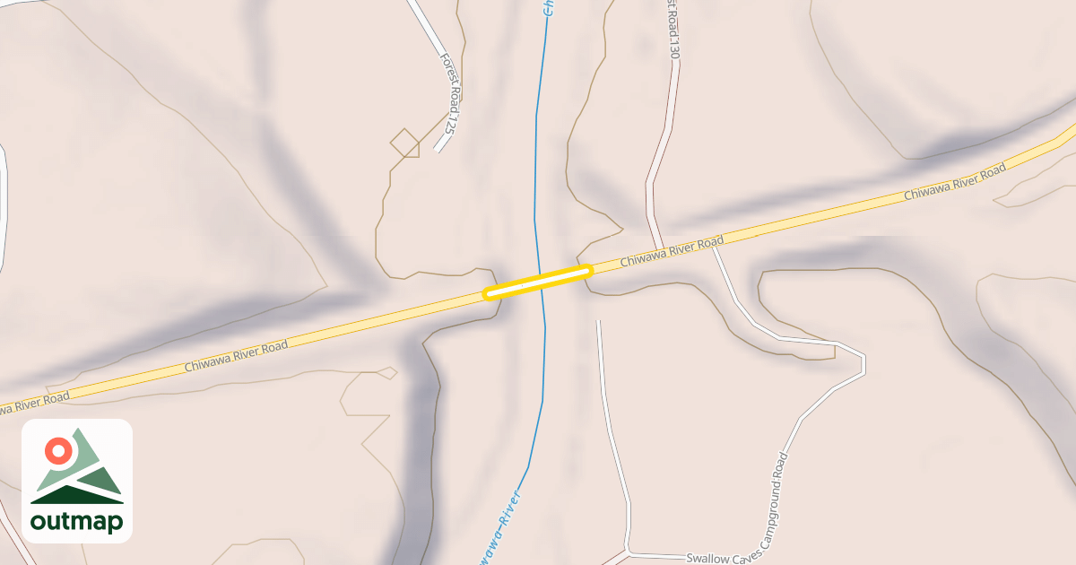 Map of Chiwawa River Road