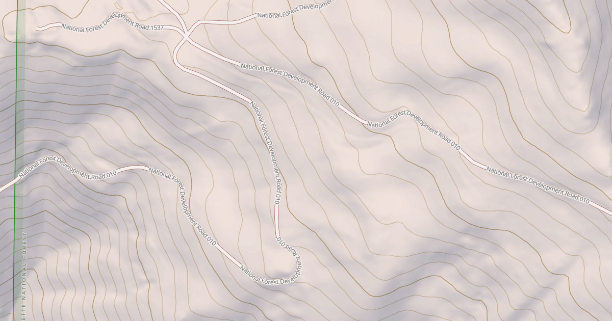 Map preview of RIDGE ROAD