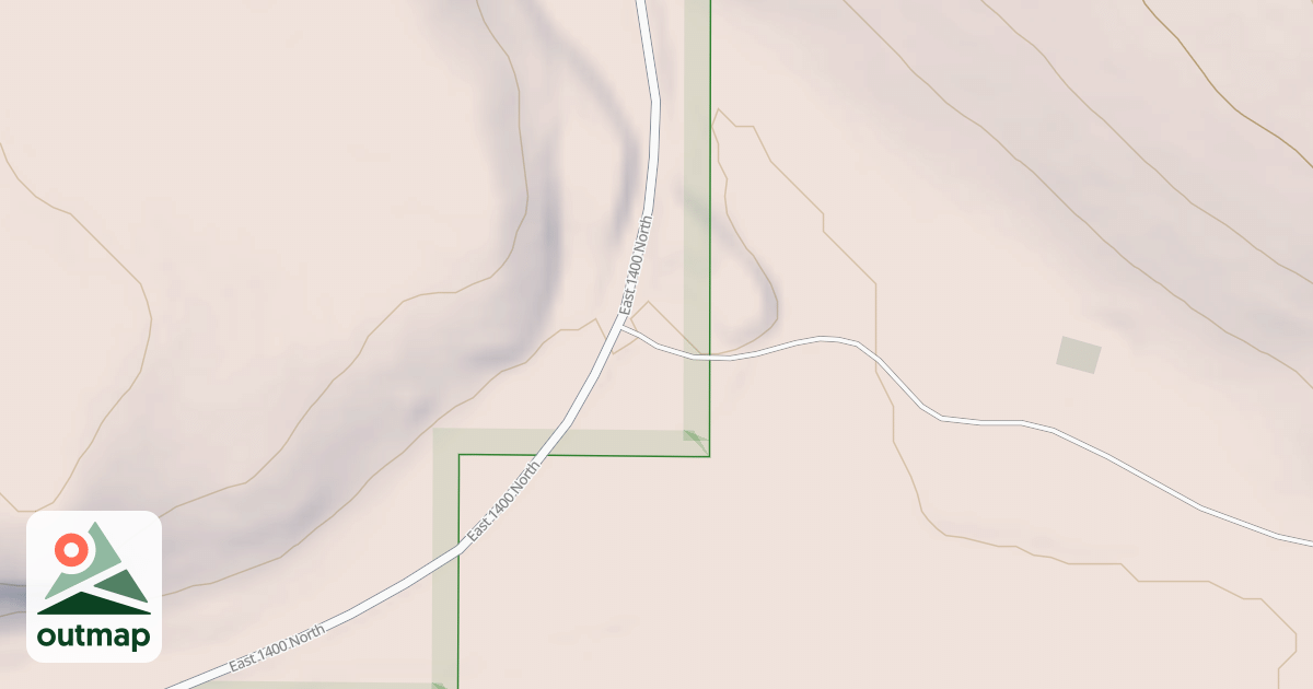 Map of CAVE FALLS RANCH