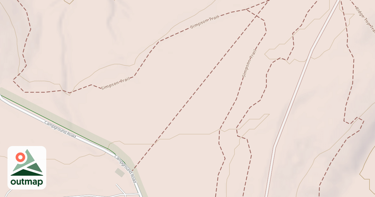 Map of Yellow Creek State Park Trails