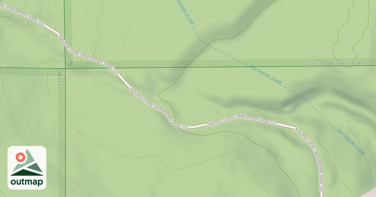 Map of USFS Motor Vehicle Use Map Roads {7FBB24BB-675F-414E-9EA5-B5D73C272E2A}